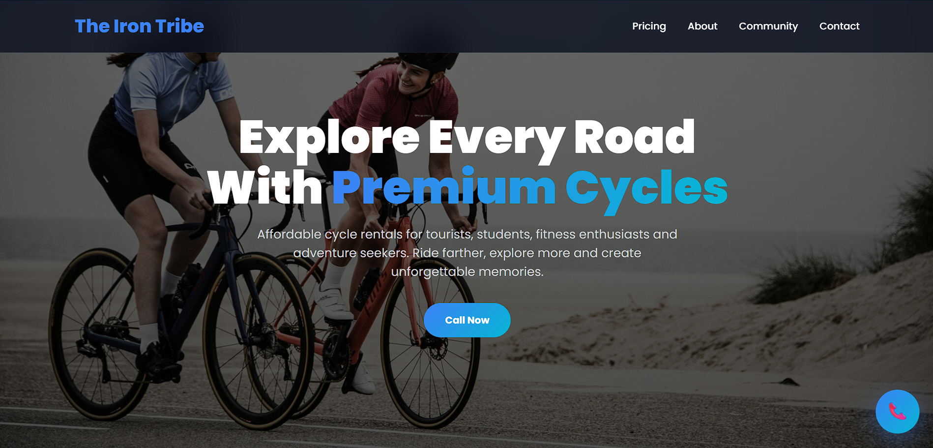 The Iron Tribe website